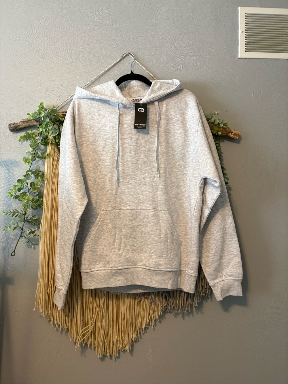 Cocoburry Light Gray Cotton-Blend Sweatsuit Set - Picture 4 of 7
